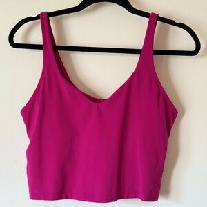 Lululemon align tank magenta size 12